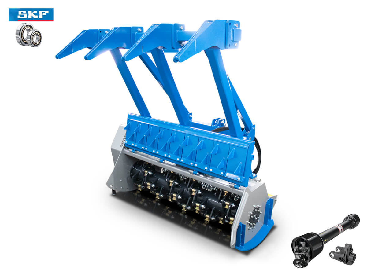 THOON OPEN 165 | Graecus | Δασικός καταστροφέας για τρακτέρ 